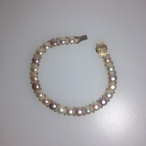 Cultured Pearl Tennis Bracelet